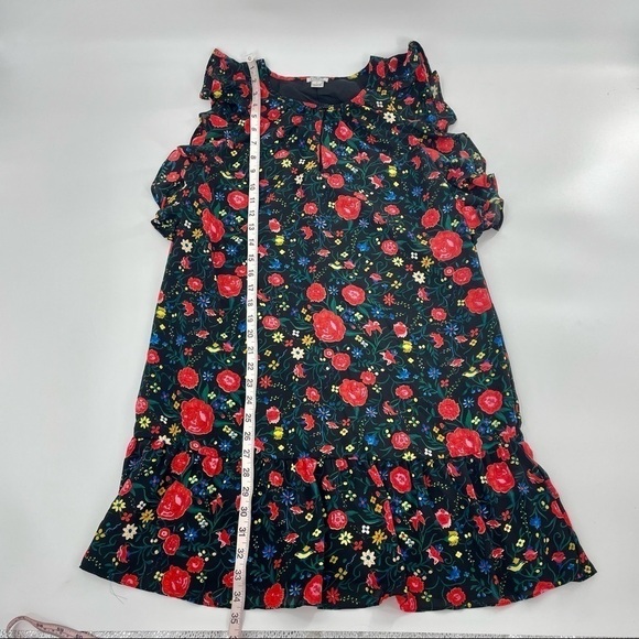 J. Crew Floral Flutter Dress NWT - Picture 9 of 13